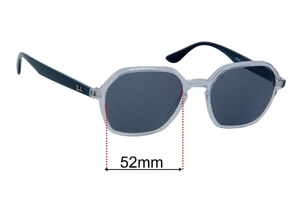 Sunglass Fix Lentilles de Remplacement pour Ray-Ban RB4361 - 52mm Wide Sunglass Fix Lentilles de Remplacement pour Ray-Ban RB4361 - 52mm Wide