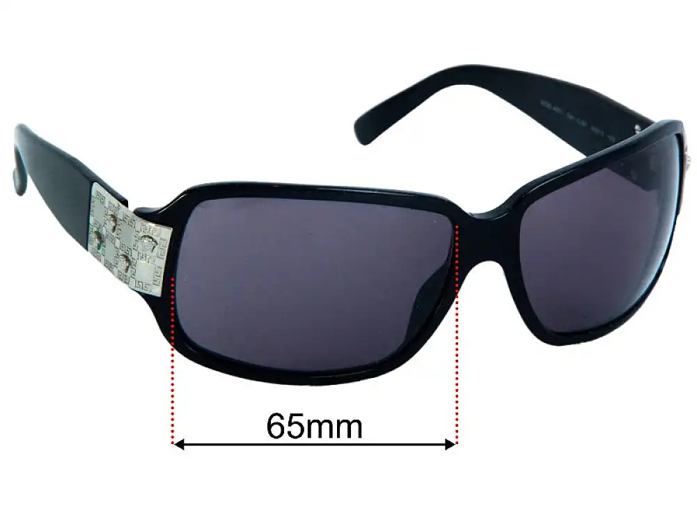 Sunglass Fix Lentilles de Remplacement pour Versace MOD 4071 - 65mm Wide Sunglass Fix Lentilles de Remplacement pour Versace MOD 4071 - 65mm Wide