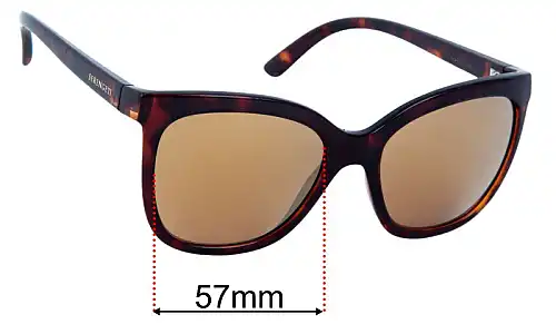 Sunglass Fix Lentilles de Remplacement pour Serengeti Agata - 57mm Wide Serengeti Agata Lentilles de Remplacement 57mm wide