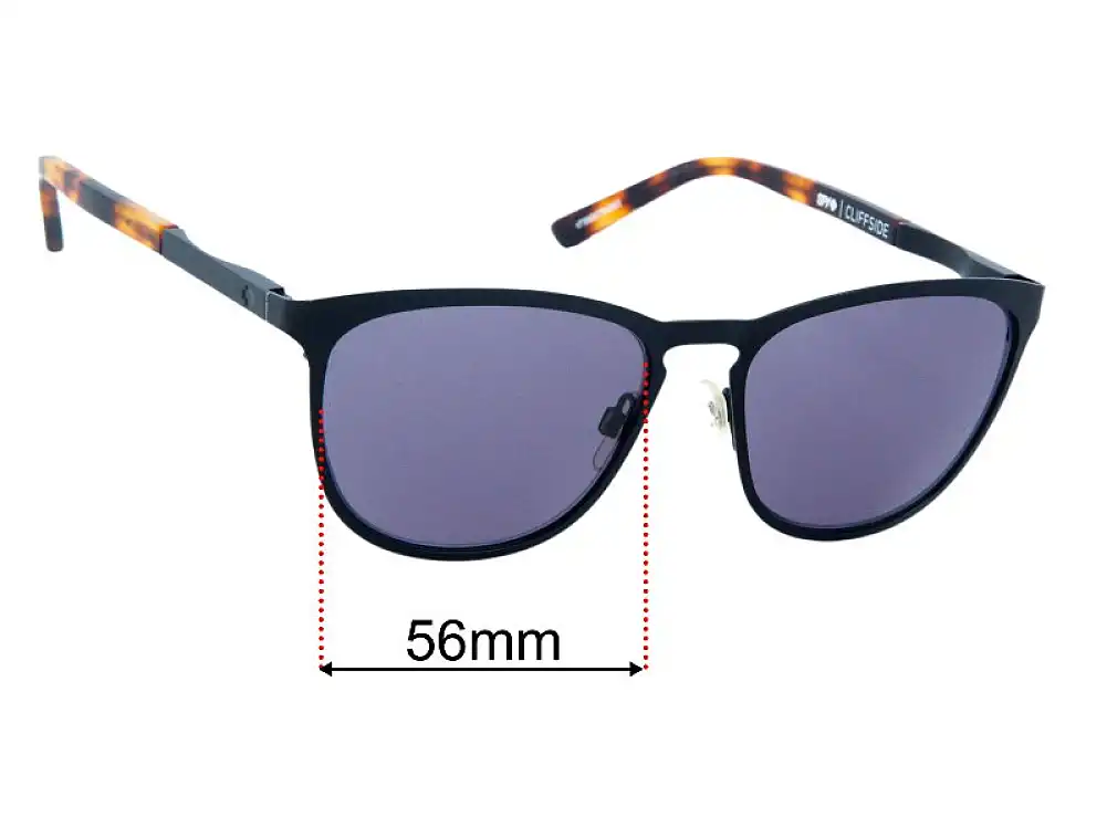 Sunglass Fix Lentilles de Remplacement pour Spy Optic Cliffside - 56mm Wide Sunglass Fix Lentilles de Remplacement pour Spy Optic Cliffside - 56mm Wide
