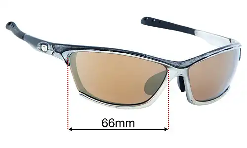 Sunglass Fix Lentilles de Remplacement pour Tifosi Optics Ventoux - 66mm Wide Tifosi Optics Ventoux Lentilles de Remplacement 66mm wide