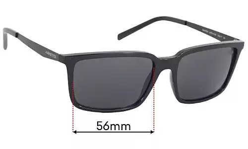 Sunglass Fix Lentilles de Remplacement pour Arnette Calipso AN4270 - 56mm Wide Arnette Calipso AN4270 Lentilles de Remplacement 56mm wide