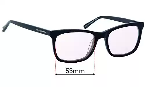 Sunglass Fix Verres de Remplacement pour Collette Dinnigan 05 - 53mm Wide Collette Dinnigan 05 Verres de Remplacement 53mm wide