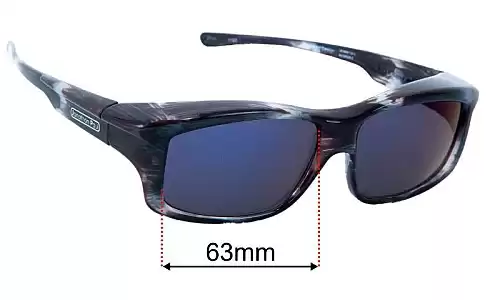 Sunglass Fix Lentilles de Remplacement pour Jonathan Paul Yamba - 63mm Wide Jonathan Paul Yamba Lentilles de Remplacement 63mm wide