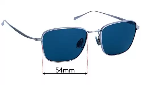 Sunglass Fix Lentilles de Remplacement pour Maui Jim MJ545N Spinnaker - 54mm Wide Maui Jim MJ545N Spinnaker Lentilles de Remplacement 54mm wide