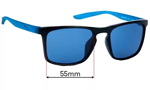 Sunglass Fix Lentilles de Remplacement pour Nike Sky Ascent - 55mm Wide Nike Sky Ascent Lentilles de Remplacement 55mm wide