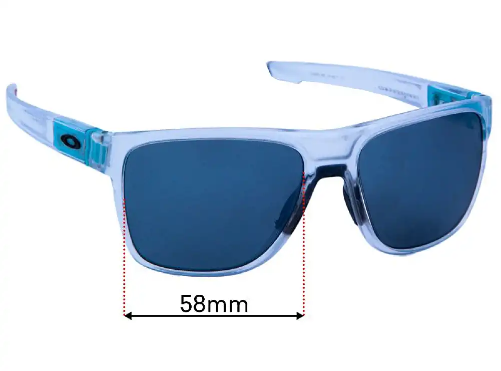 Sunglass Fix Lentilles de Remplacement pour Oakley Crossrange XL OO9360 - 58mm Wide Sunglass Fix Lentilles de Remplacement pour Oakley Crossrange XL OO9360 - 58mm Wide