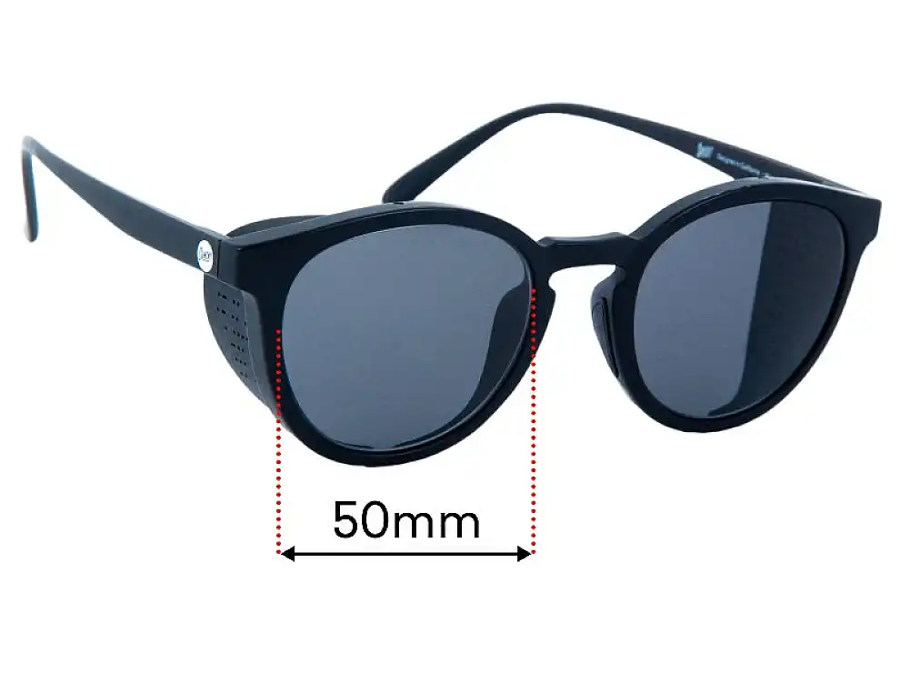 Sunglass Fix Lentilles de Remplacement pour Sunski Tera - 50mm Wide Sunglass Fix Lentilles de Remplacement pour Sunski Tera - 50mm Wide