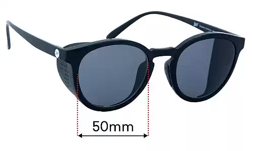 Sunglass Fix Lentilles de Remplacement pour Sunski Tera - 50mm Wide Sunski Tera Lentilles de Remplacement 50mm wide