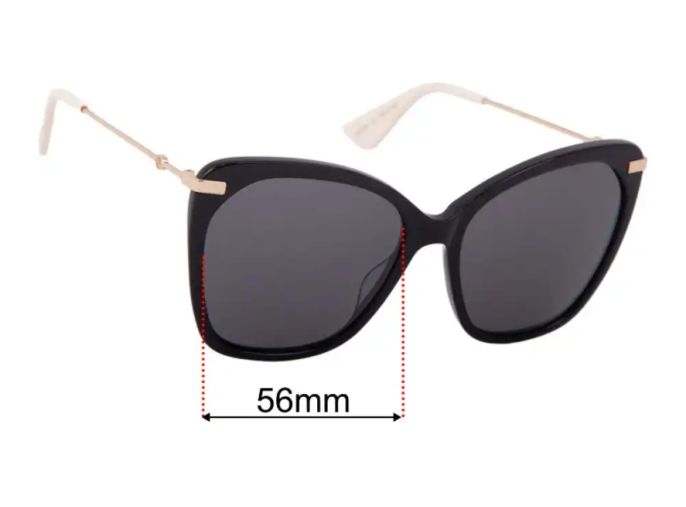 Gucci GG0510S Replacement Lenses 56mm Gucci GG0510S Replacement Lenses 56mm
