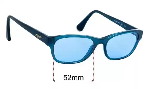Sunglass Fix Lentilles de Remplacement pour Polo RA 7093 - 52mm Wide Polo RA 7093 Lentilles de Remplacement 52mm wide