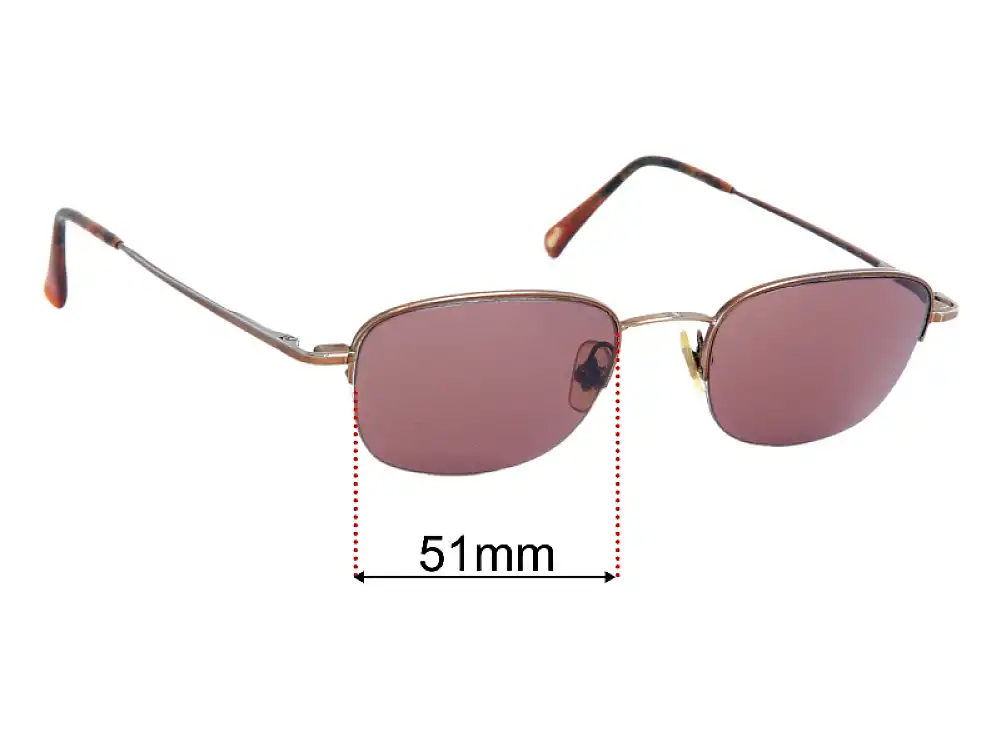 Sunglass Fix Replacement Lenses for Ray Ban RB6043 - 51mm Wide Sunglass Fix Replacement Lenses for Ray Ban RB6043 - 51mm Wide