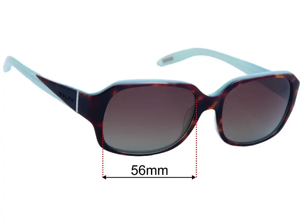 Sunglass Fix Lentilles de Remplacement pour Polo RA 5112 - 56mm Wide Sunglass Fix Lentilles de Remplacement pour Polo RA 5112 - 56mm Wide