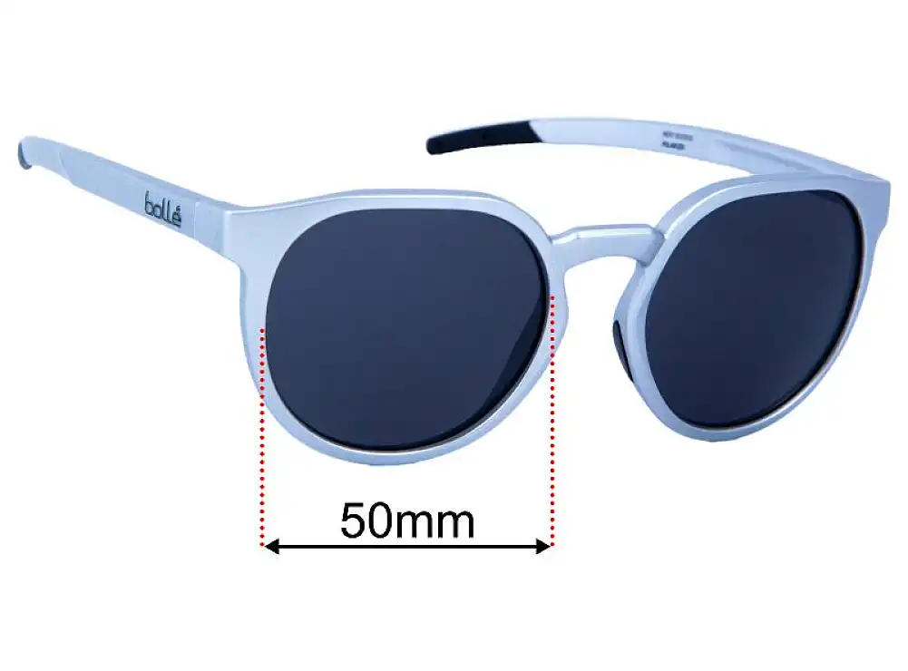 Sunglass Fix Lentilles de Remplacement pour Bolle Merit - 50mm Wide Sunglass Fix Lentilles de Remplacement pour Bolle Merit - 50mm Wide