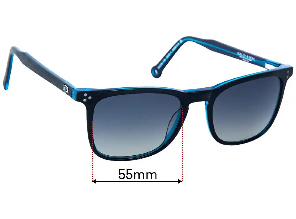 Sunglass Fix Lentilles de Remplacement pour Deus Ex Machina DEUS 4 - 55mm Wide Sunglass Fix Lentilles de Remplacement pour Deus Ex Machina DEUS 4 - 55mm Wide