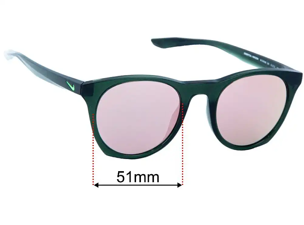 Sunglass Fix Lentilles de Remplacement pour Nike Essential Horizon - 51mm Wide Sunglass Fix Lentilles de Remplacement pour Nike Essential Horizon - 51mm Wide
