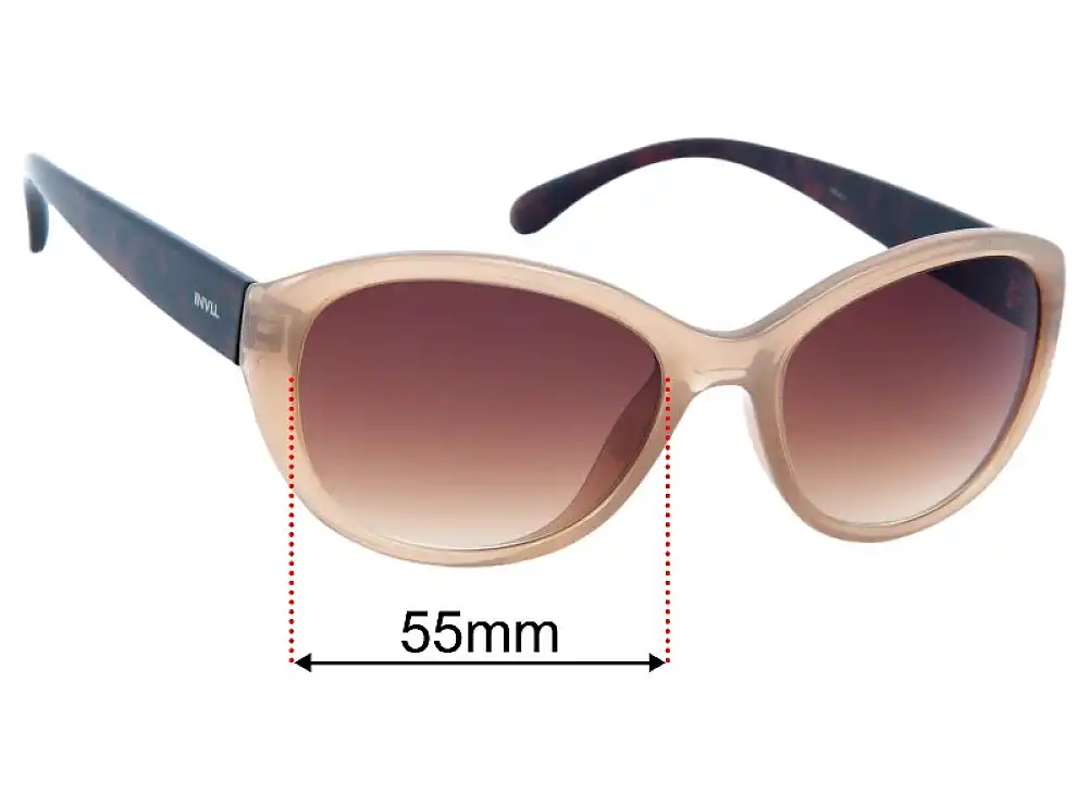 Sunglass Fix Lentilles de Remplacement pour Invu B2509 - 55mm Wide Sunglass Fix Lentilles de Remplacement pour Invu B2509 - 55mm Wide