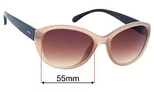 Sunglass Fix Lentilles de Remplacement pour Invu B2509 - 55mm Wide Invu B2509 Lentilles de Remplacement 55mm wide