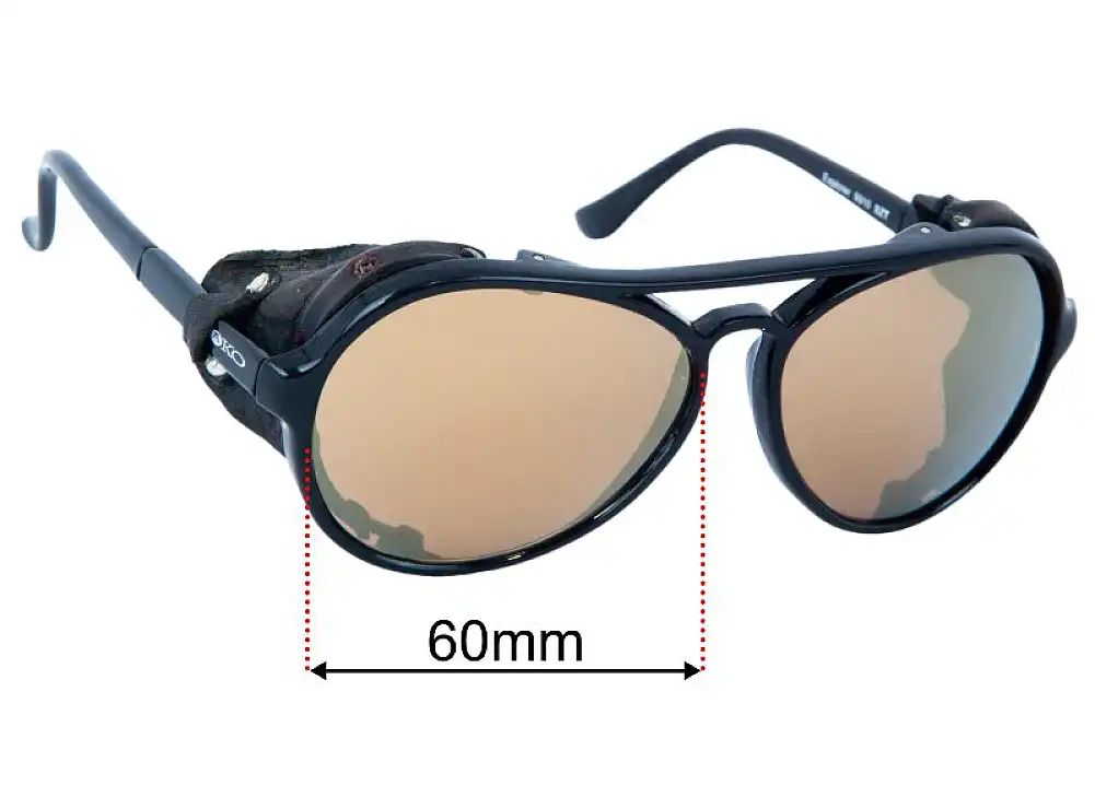 Sunglass Fix Lentilles de Remplacement pour Mako Explorer - 60mm Wide Sunglass Fix Lentilles de Remplacement pour Mako Explorer - 60mm Wide