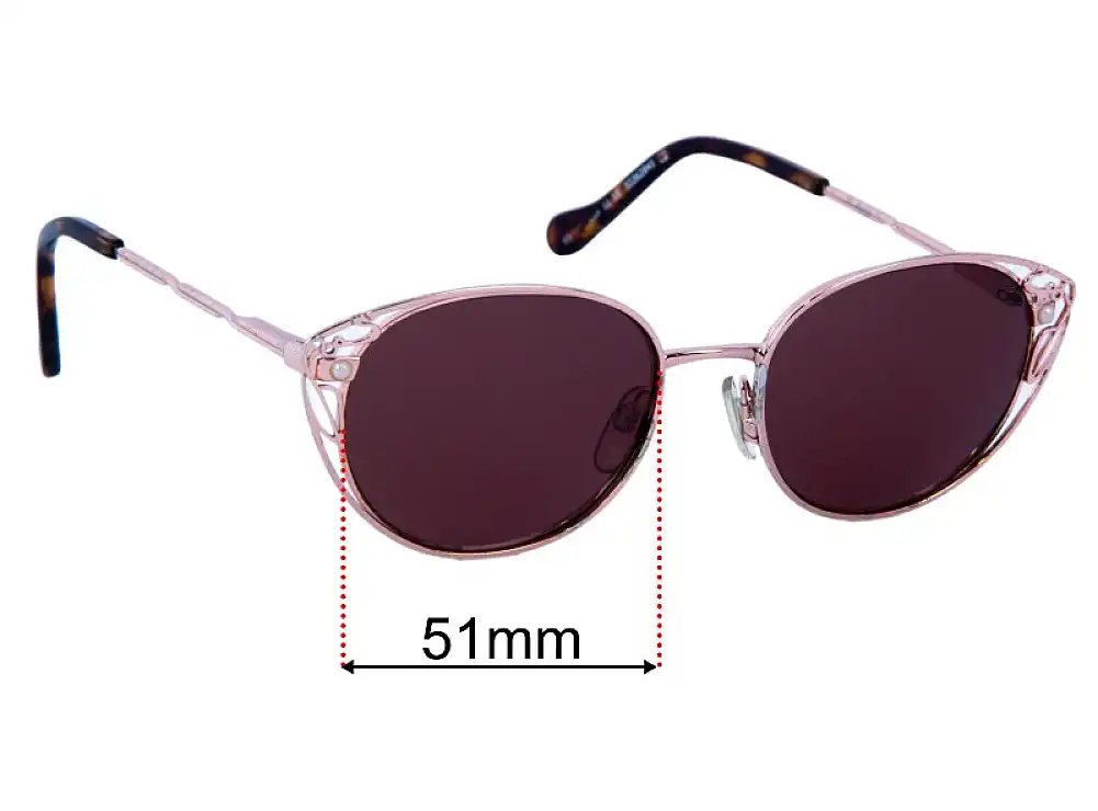 Sunglass Fix Replacement Lenses for Specsavers Liberty - 51mm Wide Sunglass Fix Replacement Lenses for Specsavers Liberty - 51mm Wide