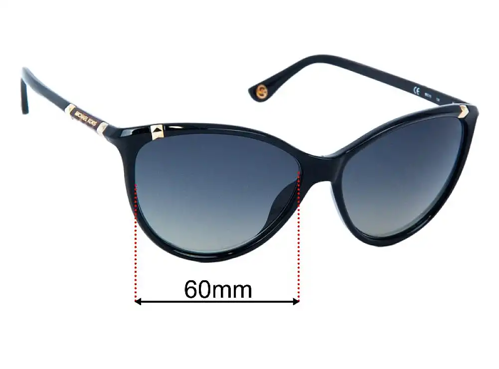 Sunglass Fix Lentilles de Remplacement pour Michael Kors MK2835S Camila - 60mm Wide Sunglass Fix Lentilles de Remplacement pour Michael Kors MK2835S Camila - 60mm Wide