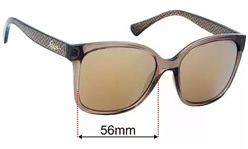 Sunglass Fix Lentilles de Remplacement pour Polo RA 5268 - 56mm Wide Polo RA 5268 Lentilles de Remplacement 56mm wide