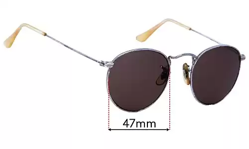 Sunglass Fix Replacement Lenses for Ray Ban B&L W2246 Yoaw - 47mm Wide Sunglass Fix Replacement Lenses Ray Ban B&L W2246 Yoaw - 47mm Wide