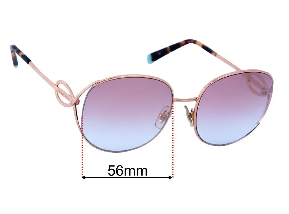 Sunglass Fix Lentilles de Remplacement pour Tiffany & Co TF3065 - 56mm Wide Sunglass Fix Lentilles de Remplacement pour Tiffany & Co TF3065 - 56mm Wide