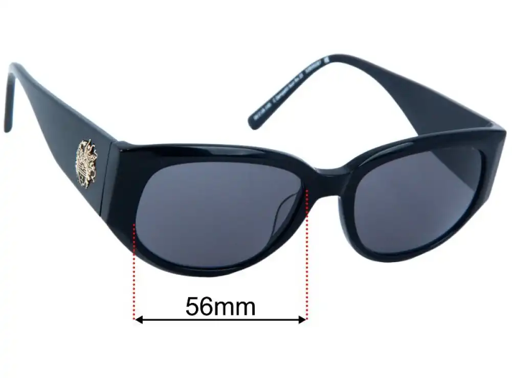 Sunglass Fix Lentilles de Remplacement pour Carla Zampatti Sun Rx 23 - 56mm Wide Sunglass Fix Lentilles de Remplacement pour Carla Zampatti Sun Rx 23 - 56mm Wide