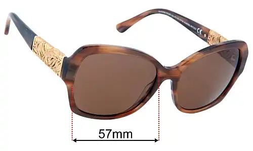 Sunglass Fix Lentilles de Remplacement pour Maui Jim MJ530 Swaying Palms - 57mm Wide Maui Jim MJ530 Swaying Palms Lentilles de Remplacement 57mm wide