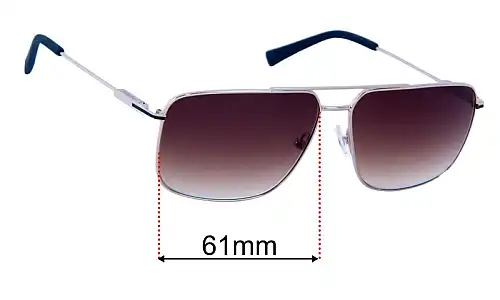 Sunglass Fix Lentilles de Remplacement pour Timberland TB9292 - 61mm Wide Timberland TB9292 Lentilles de Remplacement 61mm wide