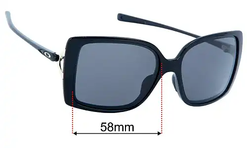 Sunglass Fix Lentilles de Remplacement pour Oakley Splash OO9258 - 58mm Wide Oakley Splash OO9258 Lentilles de Remplacement 58mm wide