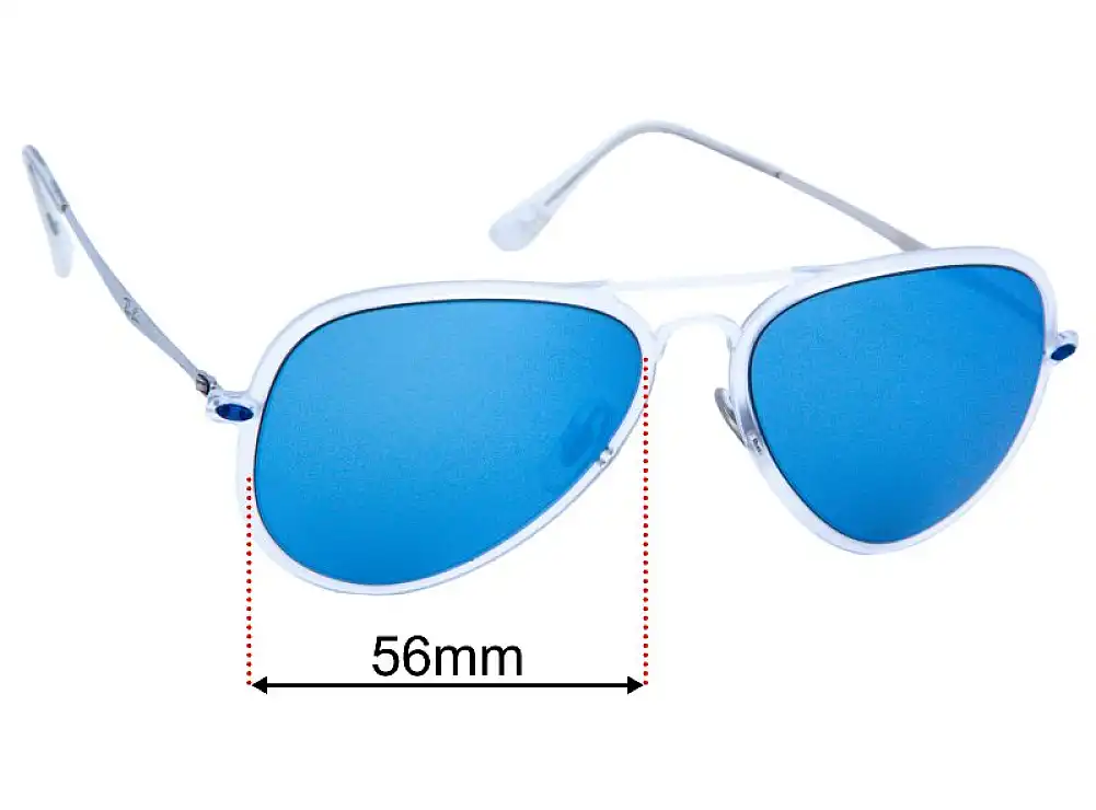 Sunglass Fix Verres de Remplacement pour Ray-Ban RB4211 LightRay - 56mm Wide Sunglass Fix Verres de Remplacement pour Ray-Ban RB4211 LightRay - 56mm Wide
