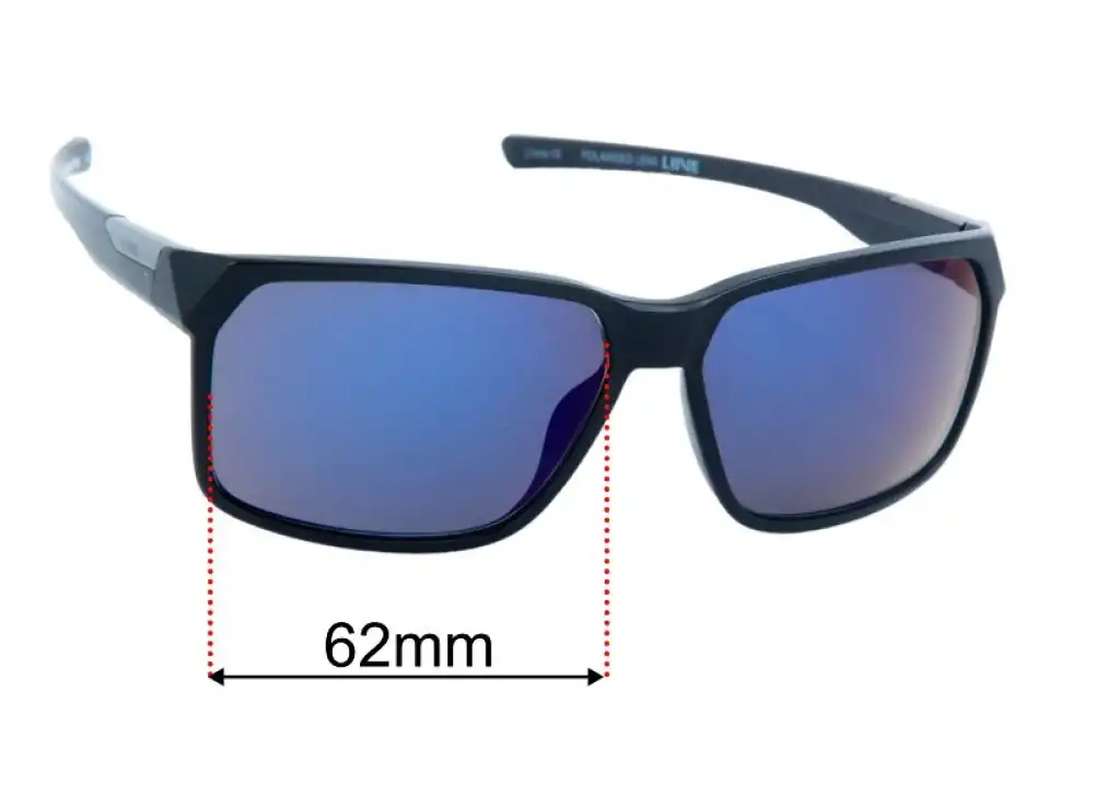 Sunglass Fix Replacement Lenses for Liive Tazer 62mm Sunglass Fix Replacement Lenses for Liive Tazer 62mm