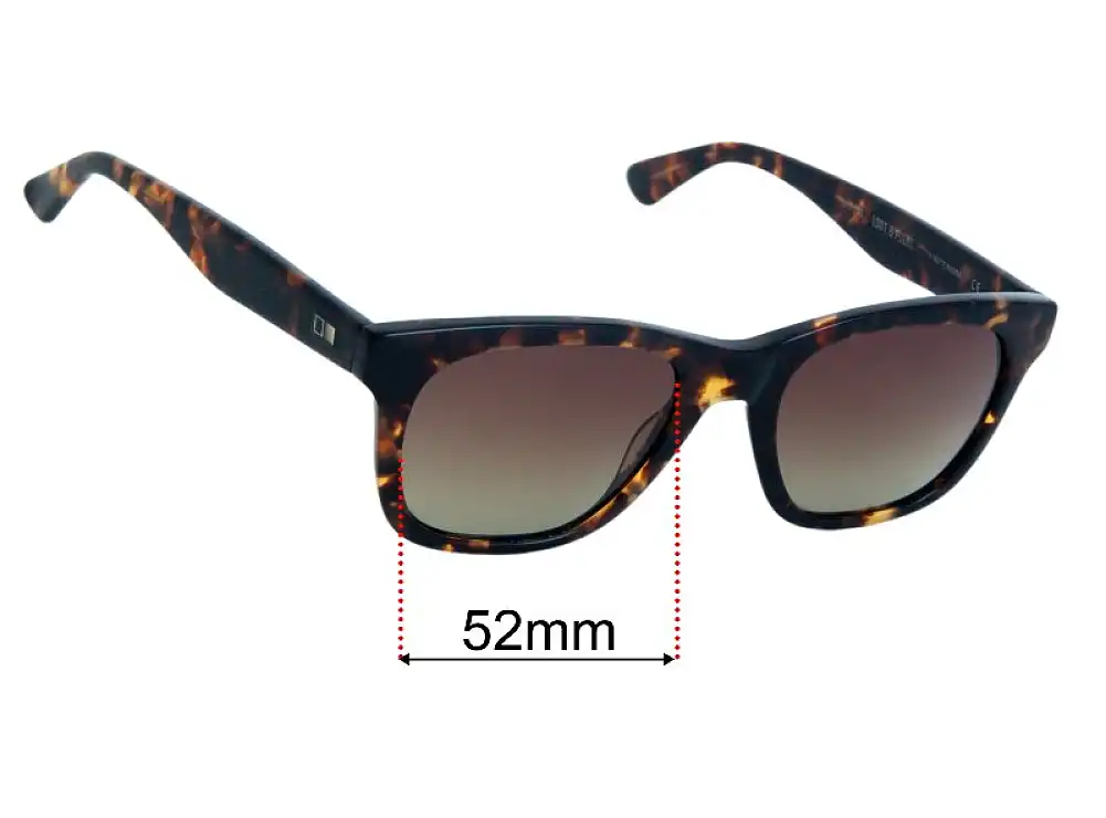 Sunglass Fix Replacement Lenses for Otis Lost & Found 52mm Sunglass Fix Replacement Lenses for Otis Lost & Found 52mm