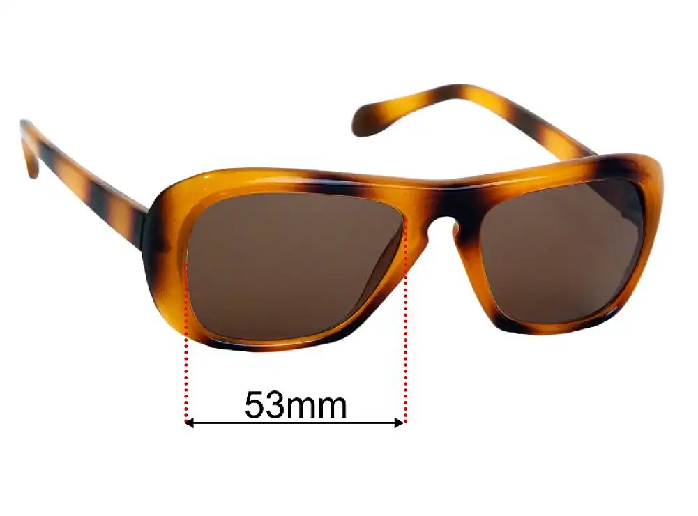 Sunglass Fix Lentilles de Remplacement pour Shady Spex Kid Congo - 53mm Wide Sunglass Fix Lentilles de Remplacement pour Shady Spex Kid Congo - 53mm Wide