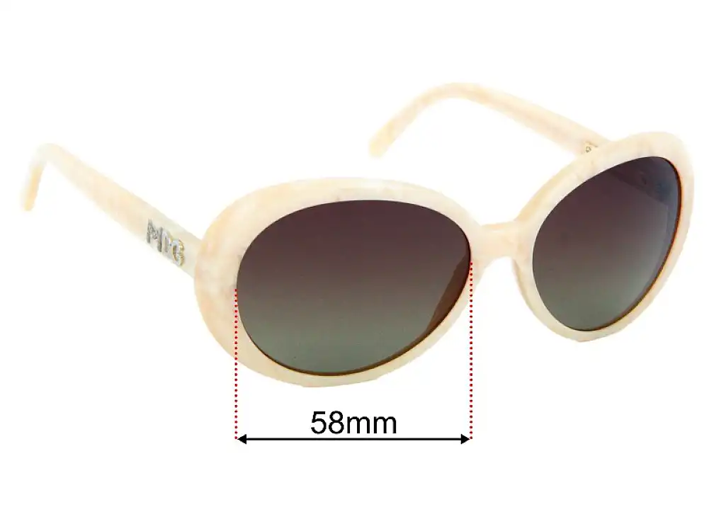Sunglass Fix Verres de Remplacement pour Dolce & Gabbana DG4096 Madonna - 58mm Wide Sunglass Fix Verres de Remplacement pour Dolce & Gabbana DG4096 Madonna - 58mm Wide