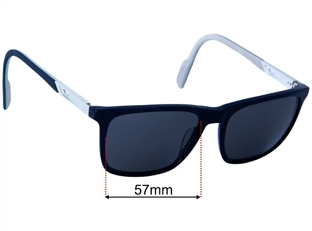 Sunglass Fix Lentilles de Remplacement pour Adidas SP0078-1 - 57mm Wide Sunglass Fix Lentilles de Remplacement pour Adidas SP0078-1 - 57mm Wide