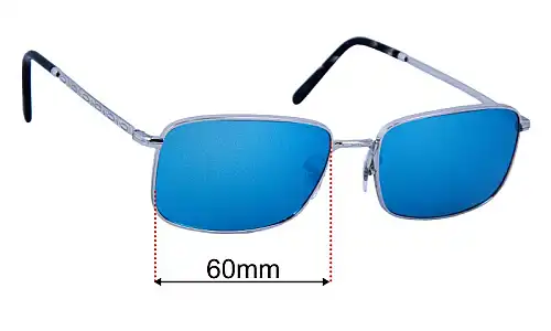 Sunglass Fix Verres de Remplacement pour Ray-Ban RB3717 - 60mm Wide Ray-Ban RB3717 Verres de Remplacement 60mm wide