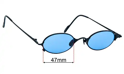 Sunglass Fix Lentilles de Remplacement pour Koure KR8066 - 47mm Wide Koure KR8066 Lentilles de Remplacement 47mm wide