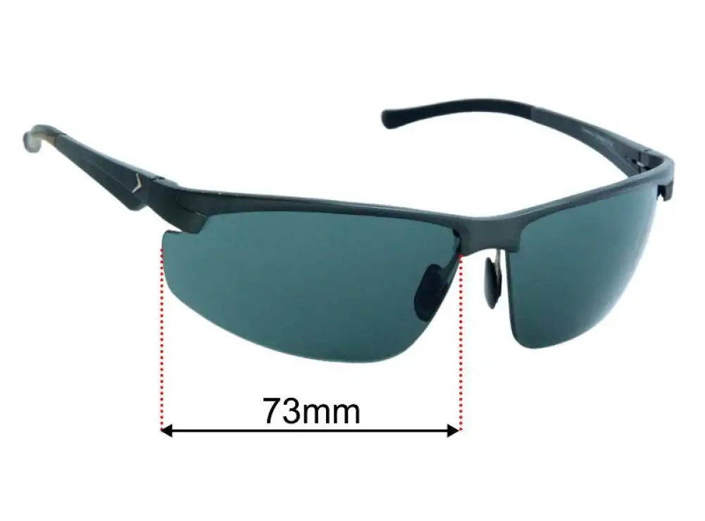 Sunglass Fix Lentilles de Remplacement pour Callaway Golf Eyewear FT-iX - 73mm Wide Sunglass Fix Lentilles de Remplacement pour Callaway Golf Eyewear FT-iX - 73mm Wide