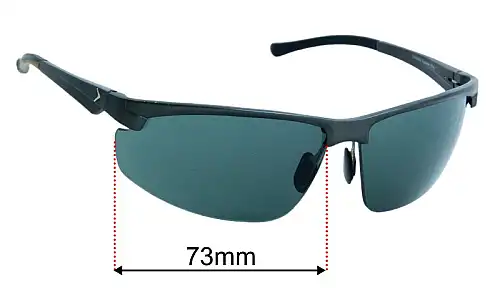 Sunglass Fix Lentilles de Remplacement pour Callaway Golf Eyewear FT-iX - 73mm Wide Callaway Golf Eyewear FT-iX Lentilles de Remplacement 73mm wide