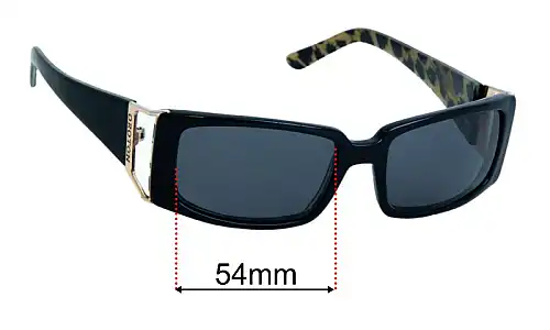 Sunglass Fix Lentilles de Remplacement pour Oroton Milano II - 54mm Wide Oroton Milano II Lentilles de Remplacement 54mm wide