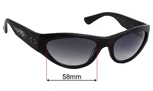 Sunglass Fix Lentilles de Remplacement pour Epokhe Realm - 58mm Wide Epokhe Realm Lentilles de Remplacement 58mm wide