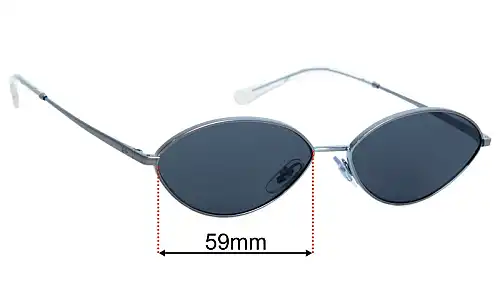 Sunglass Fix Lentilles de Remplacement pour Ray-Ban RB3757 Kai - 59mm Wide Ray-Ban RB3757 Kai Lentilles de Remplacement 59mm wide