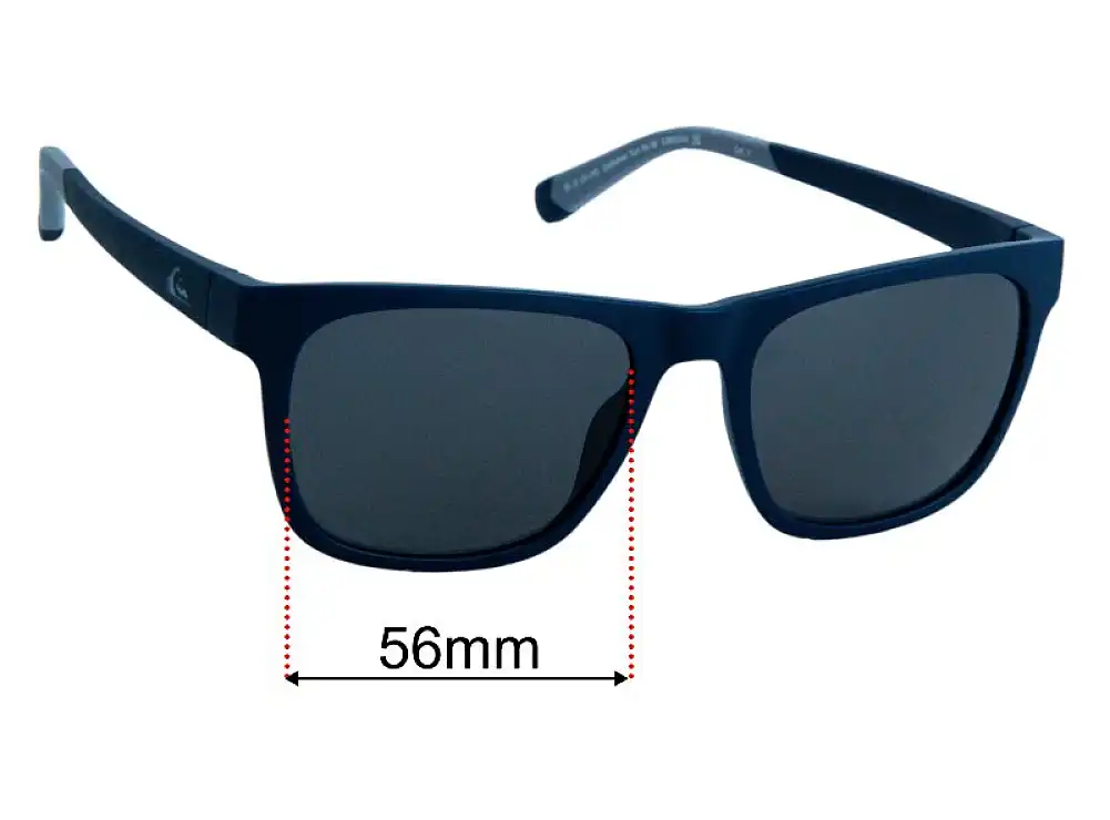 Sunglass Fix Lentilles de Remplacement pour Quiksilver Sun Rx 06 - 56mm Wide Sunglass Fix Lentilles de Remplacement pour Quiksilver Sun Rx 06 - 56mm Wide