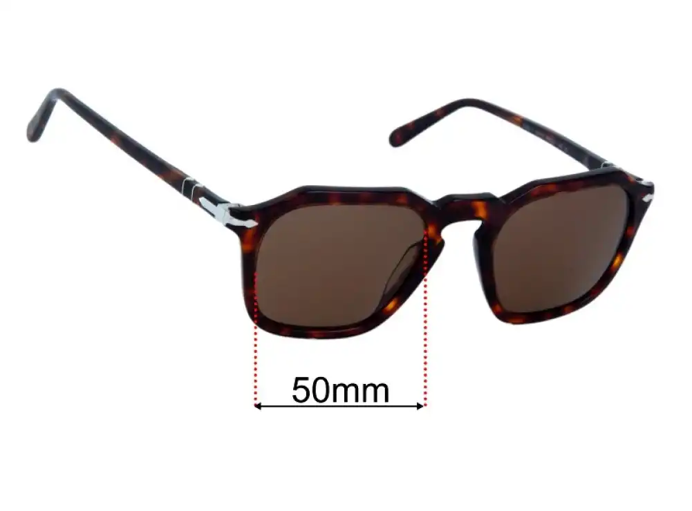 Sunglass Fix Verres de Remplacement pour Persol 3292-S - 50mm Wide Sunglass Fix Verres de Remplacement pour Persol 3292-S - 50mm Wide