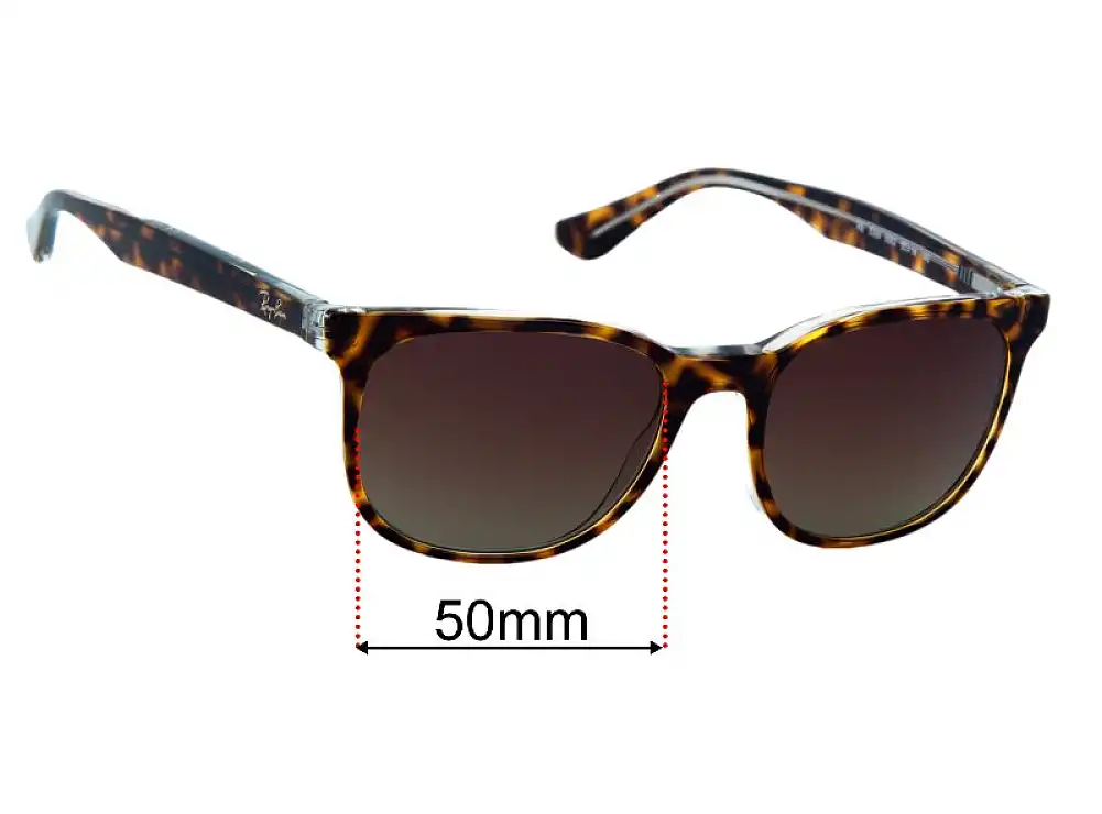 Sunglass Fix Lentilles de Remplacement pour Ray-Ban RB5369 - 50mm Wide Sunglass Fix Lentilles de Remplacement pour Ray-Ban RB5369 - 50mm Wide