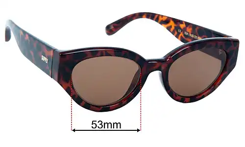 Sunglass Fix Replacement Lenses for Local Supply ROM - 53mm Wide Local Supply ROM Replacement Lenses 53mm wide
