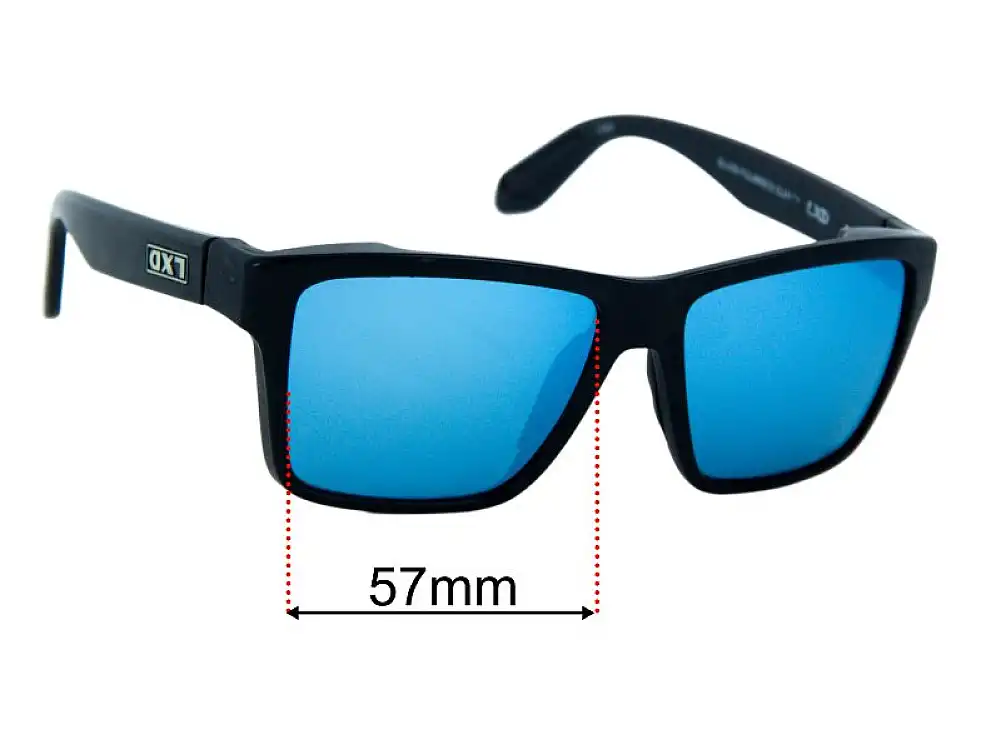 Sunglass Fix Replacement Lenses for LXD Caspian - 57mm Wide Sunglass Fix Replacement Lenses for LXD Caspian - 57mm Wide